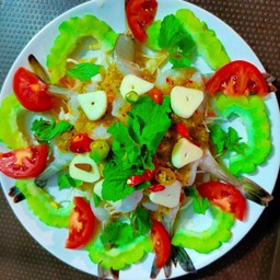 กุ้งแช่น้ำปลา