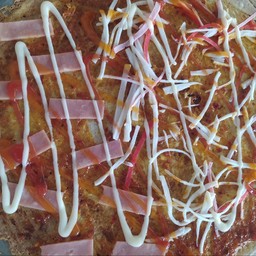 พริกเผา ปูอัด แฮม