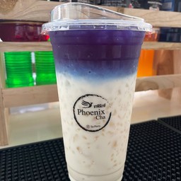 อัญชันนมสด