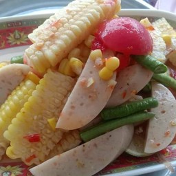 ตำข้าวโพดไก่ยอ