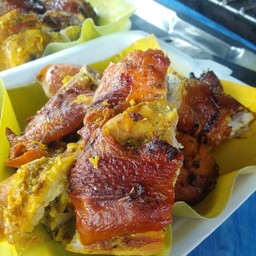 ไก่ย่างสมุนไพรสไตล์อาราเบี้ยน(ของทานเล่นHalal)