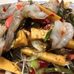 ตำป่ากุ้งสด