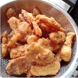 กล้วยทอดและมันทอด