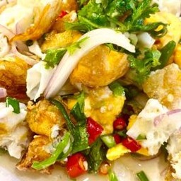 ยำไข่ดาว