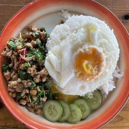 ข้าวกระเพราหมูสับ