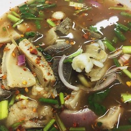 ต้มแซ่บเครื่องในเนื้อ