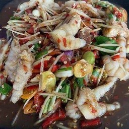 ตำตีนไก่