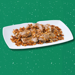 ตับหมูฮ่องกงทอดกระเทียมพริกไท