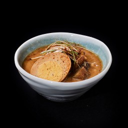 Gyu motsu miso stew