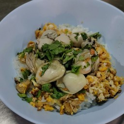 ข้าวแห้งหอยนางรม