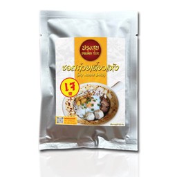 น้ำซอสก๋วยเตี๋ยวแห้งสูตรเจแบบซอง