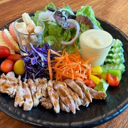 สลัดหมูย่าง