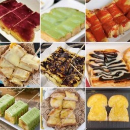 ขนมปังปิ้งเนย หน้าหมู่บ้านมัณฑนา