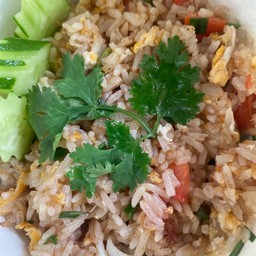 ข้าวผัดไข่ไม่เนื้อสัตว์