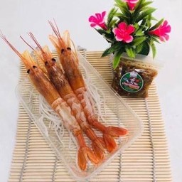 กุ้งโบตั๋น 3 ตัว