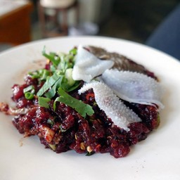 ลาบเนื้อดิบ