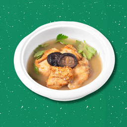 เนื้อปลาเก๋าซุปเผือก