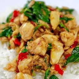 ข้าวกระเพราไก่