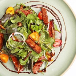Sausage & Mushroom Salad