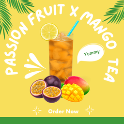 Passion Fruit mix Mango Tea