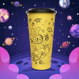 บลูพาราไดซ์ คอฟฟี่ แก้วแฟนซี