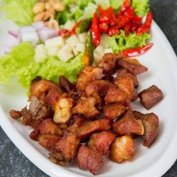 แหนมหมูทอด