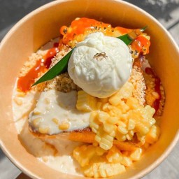 โทสครัมเบิ้ลบัตเตอร์ คอร์นซอลล์ อเมริกันซุปสไตล์ คาราเมลโฮมเมด