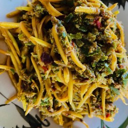 ตำบ่าเตดใส่มะขามน้อย