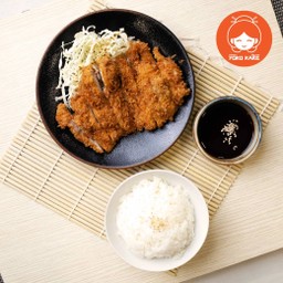 ข้าวหน้าไก่ทอดทงคัตสึ (Chicken Tonkatsu)
