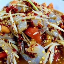 ตำนัวกุ้งสด
