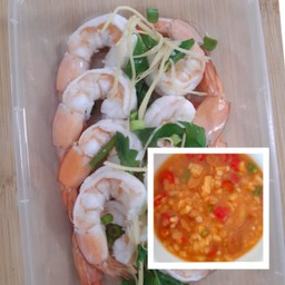 ลวกจิ้มกุ้ง