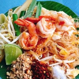 ผัดไท กุ้งสด