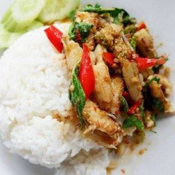 ข้าว กะเพราปู
