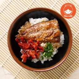 ข้าวหน้าซาบะซอสเทอริยากิ (Saba Teriyaki)