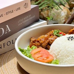 ข้าวสไปซี่มิโซะหมู