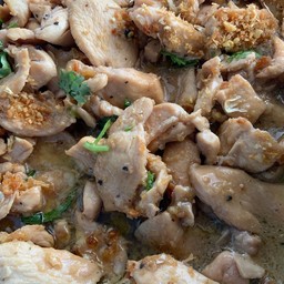 ไก่กระเทียม