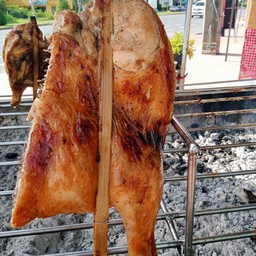 ไก่ย่างครึ่งตัว