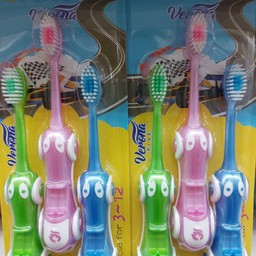 แปรงสีฟันเครื่องบินเด็ก ขนนุ่ม