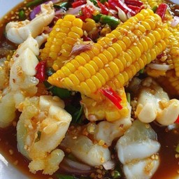 หมึกร้านเปิ้ลสาขา2 หมึกร้านเปิ้ลสาขา2