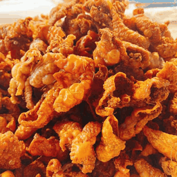 หนังไก่ทอด