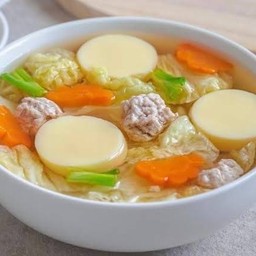 ต้มจืดเต้าหู้หมูสับ