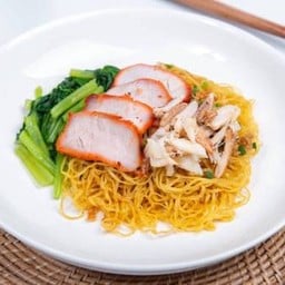 บะหมี่ โรยปูหมูแดง