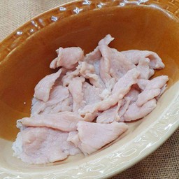 หมูสดลวก
