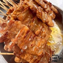 หมูปิ้ง 9 ฿. ฟรีน้ำจิ้มแจ่ว นายอร่อย สาขา 3 สาขา 3
