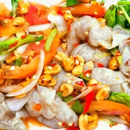 ยำเกี๊ยวปลา