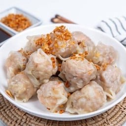 เกี๊ยวกุ้งลวก แบบกล่อง 12 ลูก