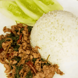 ข้าวกะเพราหมู
