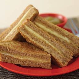 Cheezy French Toast with kaya