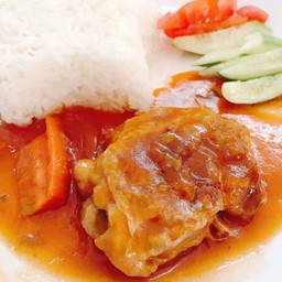 ข้าวไก่อบซอส