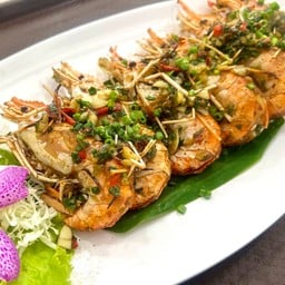 กุ้งผัดพริกเกลือ